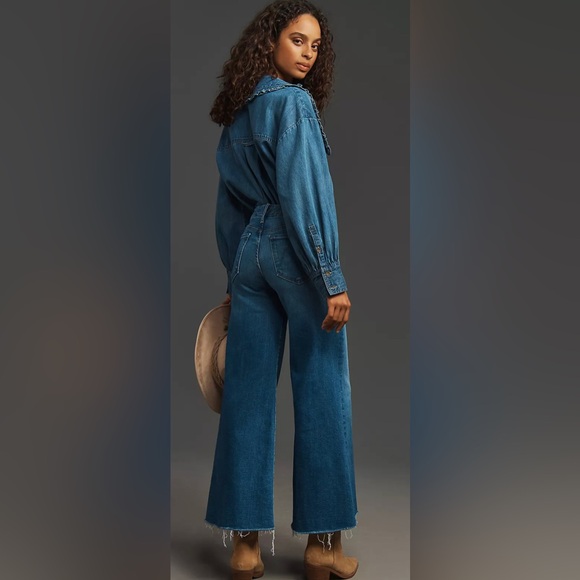 MOTHER *LIL ROLLER FRAY* WASH: WORK HARD PLAY HARDER *SIZE 26 PETITE NWT $268.00 - Picture 3 of 13